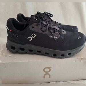 On CloudRunner 2 Waterproof Running Shoe Sneaker Magnet Black Women Size 11 NIB